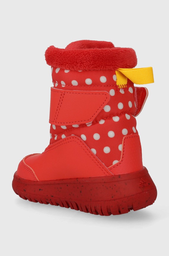Chłopiec adidas buty zimowe dziecięce Winterplay Minnie I IG7191 czerwony