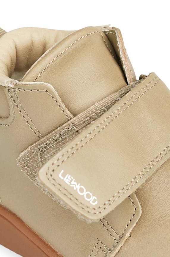Chlapec Detské kožené poltopánky Liewood LW17305 béžová
