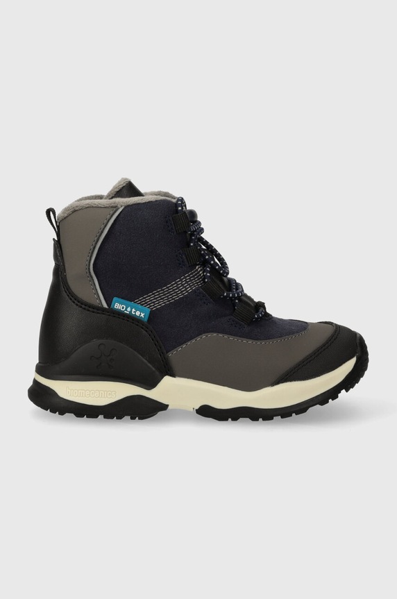 Biomecanics buty zimowe dziecięce imitacja skóry licowej granatowy 231252.28.34