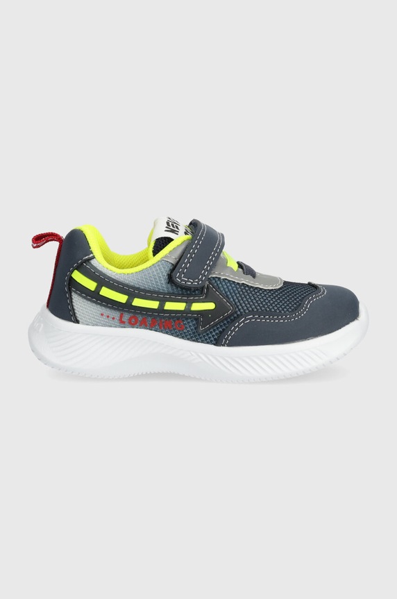 Garvalin sneakersy dziecięce imitacja skóry licowej niebieski 231805