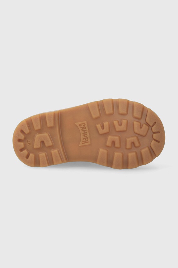 Camper incaltaminte din piele pentru copii Brutus FW K900291 argintiu