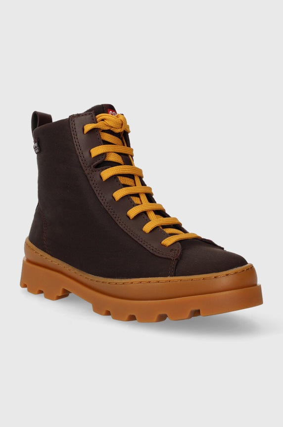 Camper botki dziecięce Brutus Kids K900318.28.38 brązowy AW23