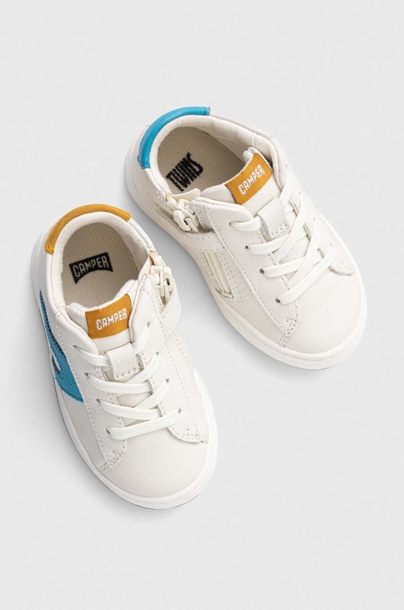 Camper sneakersy skórzane dziecięce K900338 TWS FW biały K900338