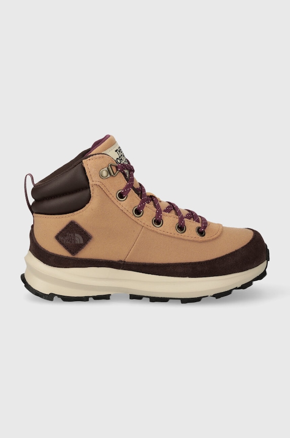 The North Face buty zimowe dziecięce Y BACK-TO-BERKELEY IV HIKER tekstylny brązowy NF0A7W5Z