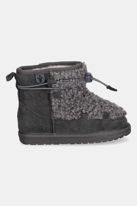 Emu Australia cizme de zăpadă din piele întoarsă Mauboy K12956.Mauboy gri AW25
