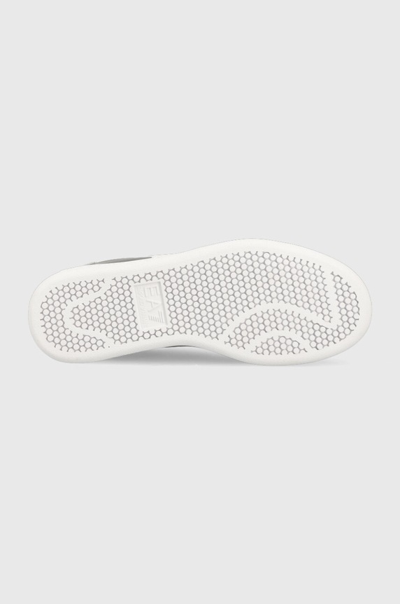 EA7 Emporio Armani gyerek bőr sportcipő XSX101.XOT46 fekete