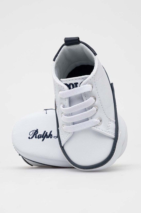 Kojenecké boty Polo Ralph Lauren bílá RL100690
