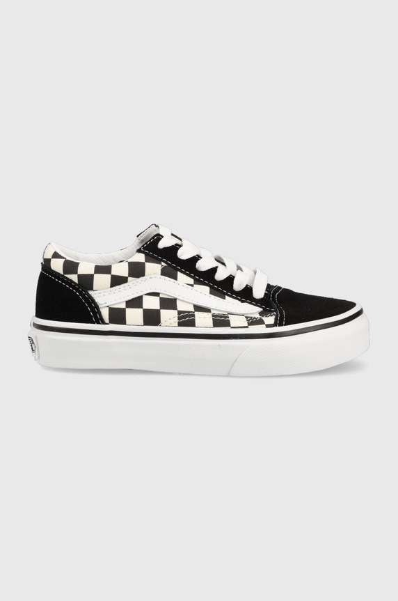 Vans tenisówki dziecięce UY Old Skool skóra zamszowa czarny VN0A38HB