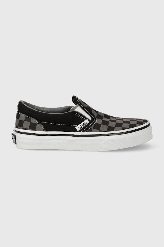 Vans tenisi copii UY Classic Slip-On VN000ZBUEO01 mic de statură gri VN000ZBU