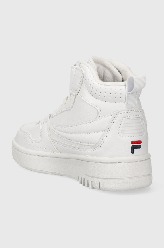Chłopiec Fila sneakersy dziecięce FXVENTUNO velcro mid FFK0158 biały