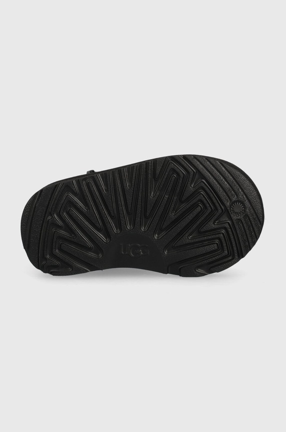 Μπότες σουέτ για παιδιά UGG T CLASSIC ULTRA MINI 1130750T μαύρο