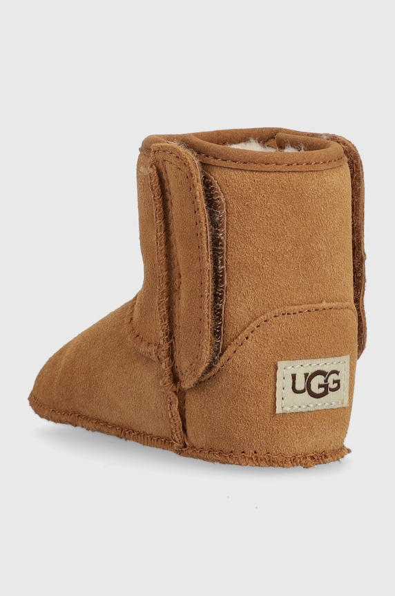 Chłopiec UGG buty zamszowe niemowlęce I BABY CLASSIC 1143693I beżowy