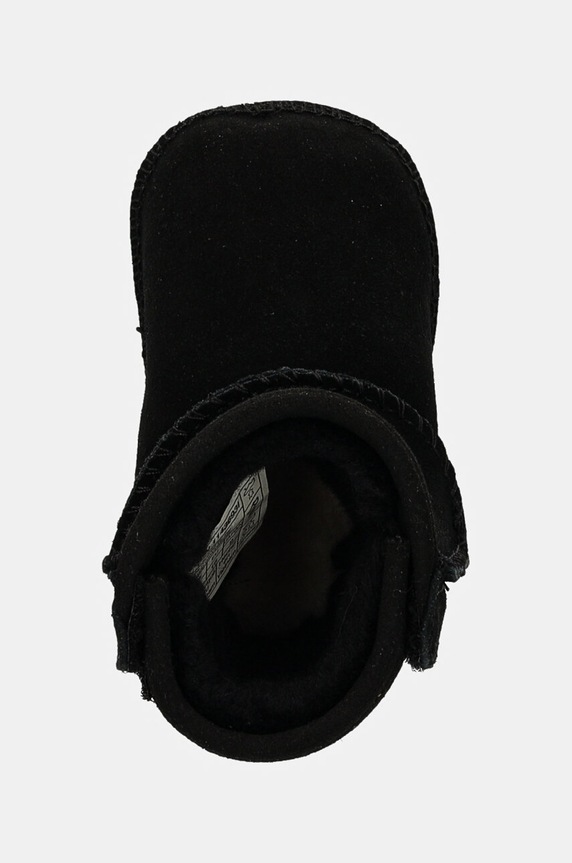UGG buty zamszowe niemowlęce I BABY CLASSIC czarny 1143693I