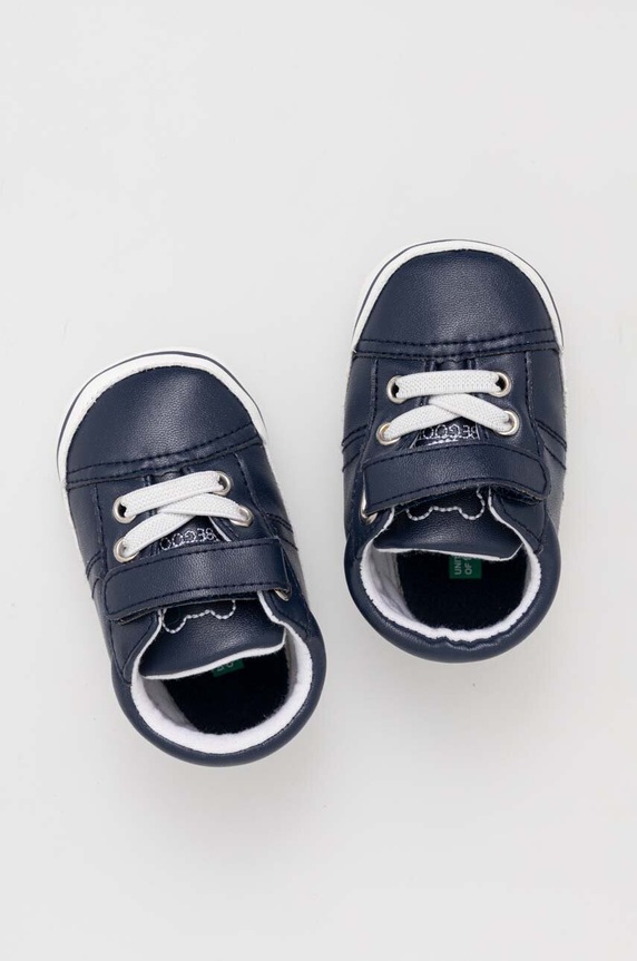 Πάνινα παπούτσια United Colors of Benetton σκούρο μπλε 8H6DAD00A.W.SEASONAL