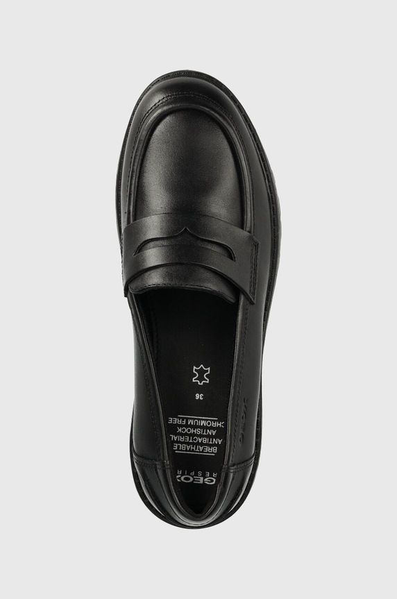 Geox gyerek bőrmokaszin fekete J3620C.00043.36.41