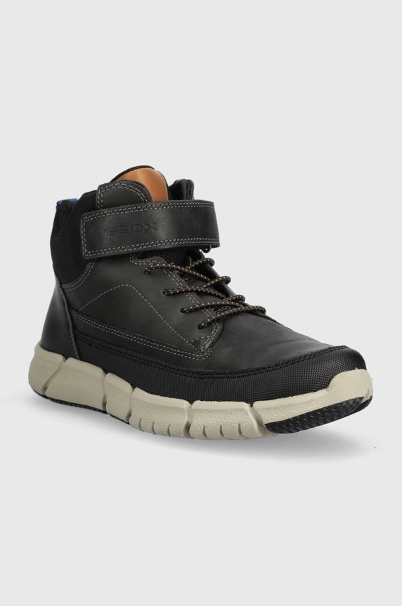Geox buty skórzane dziecięce J369BA.0CLFU.36.41 czarny AW25