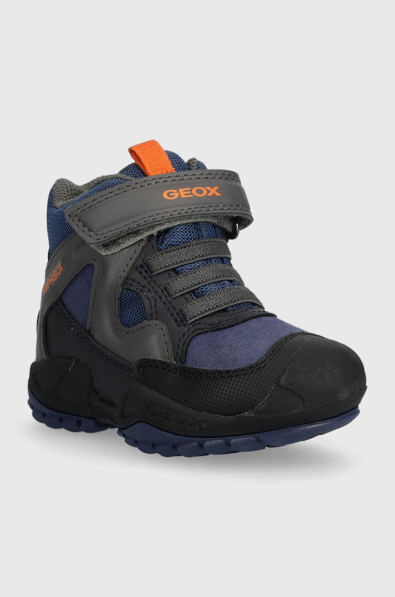 Παιδικές χειμερινές μπότες Geox J841WA.011BC.24.27 μπλε AW25