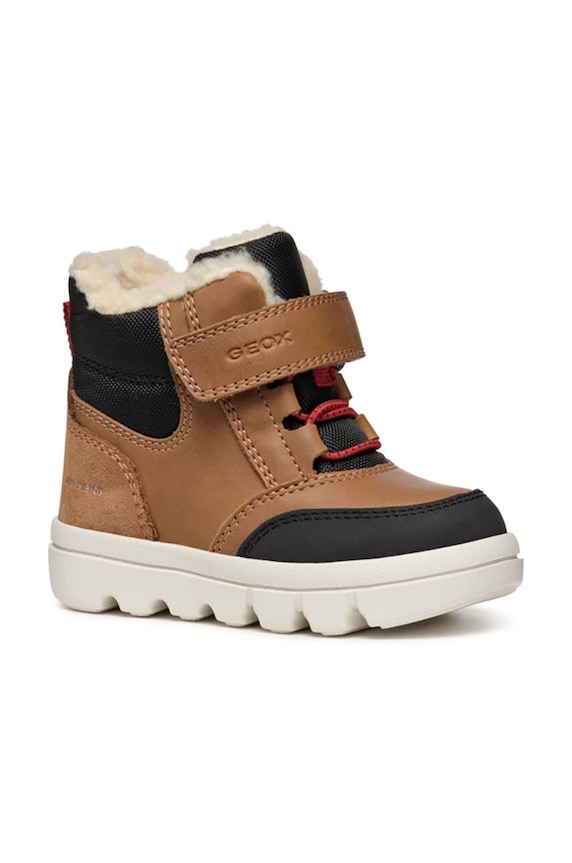 Geox buty zimowe dziecięce B365BC 0ME22 B WILLABOOM B AB syntetyczny brązowy B365BC.0ME22.20.23