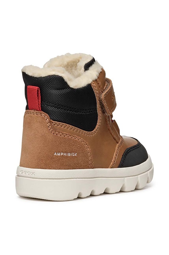 Chłopiec Geox buty zimowe dziecięce B365BC 0ME22 B WILLABOOM B AB B365BC.0ME22.20.23 brązowy