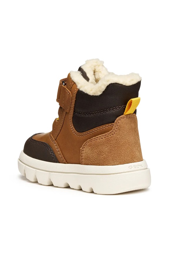Παιδικές χειμερινές μπότες Geox B365BC 0ME22 B WILLABOOM B AB καφέ B365BC.0ME22.20.23