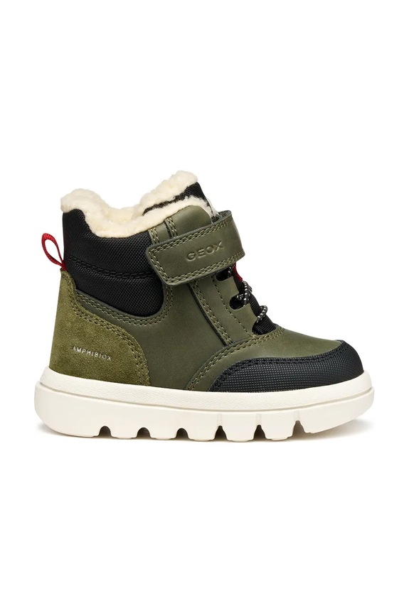 Geox gyerek téli csizma B365BC 0ME22 B WILLABOOM B AB B365BC.0ME22.24.27 zöld AW25