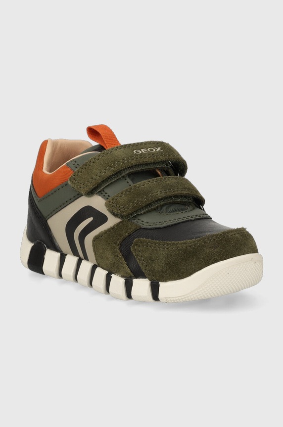Geox gyerek sportcipő B3555D.022BC zöld AW24