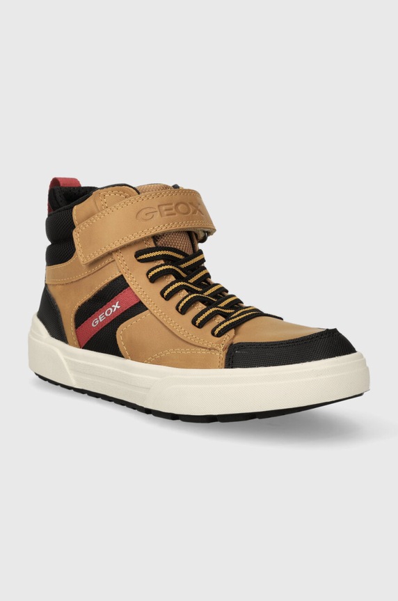 Παιδικά sneakers Geox J26HAA.0MEFU.36.39 καφέ AW24