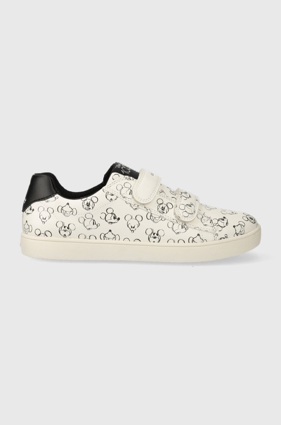 Geox sneakersy dziecięce x Disney imitacja skóry licowej biały J36EUG.00004.28.35