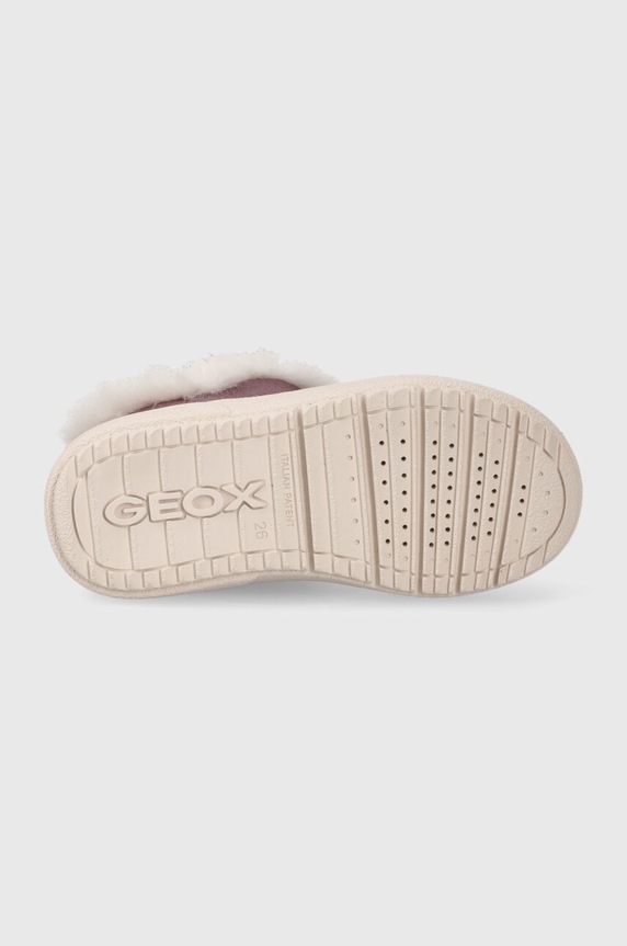 Dětské zimní boty Geox J36HUD 000AU J THELEVEN J36HUD.000AU.24.27 fialová