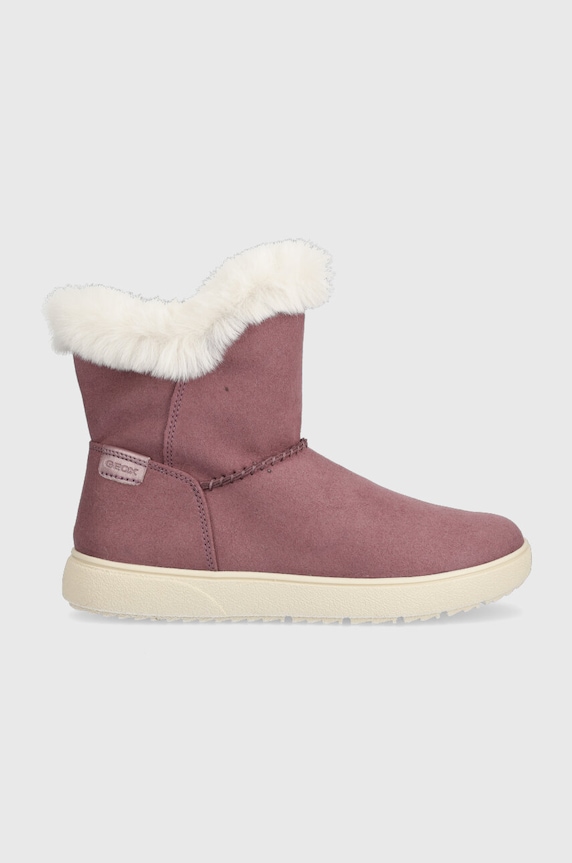 Geox buty zimowe dziecięce J36HUD 000AU J THELEVEN brak zapięcia fioletowy J36HUD.000AU.36.39