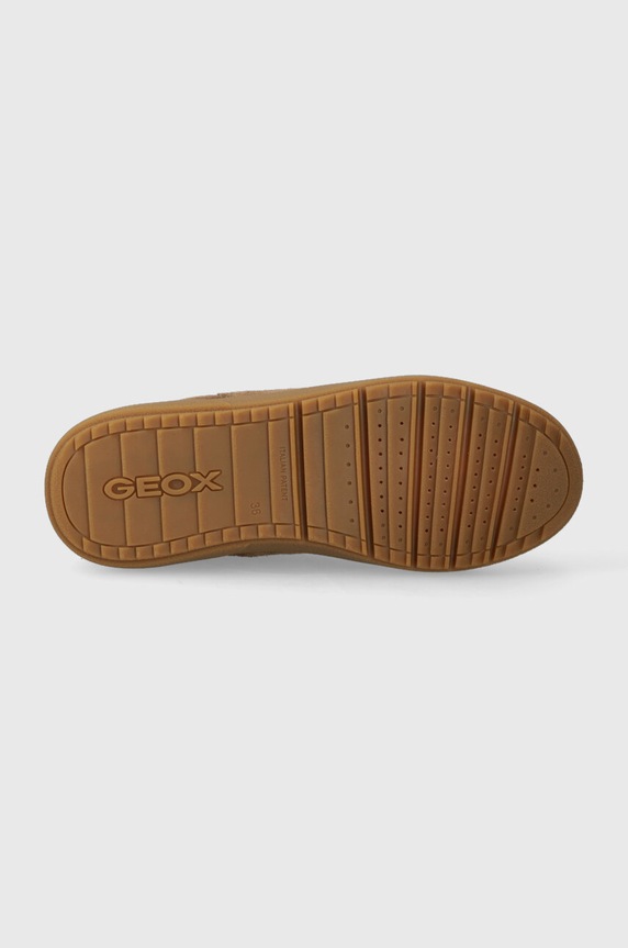 Παιδικές μπότες τσέλσι από σουέτ Geox J36LDB.00022.36.39 καφέ