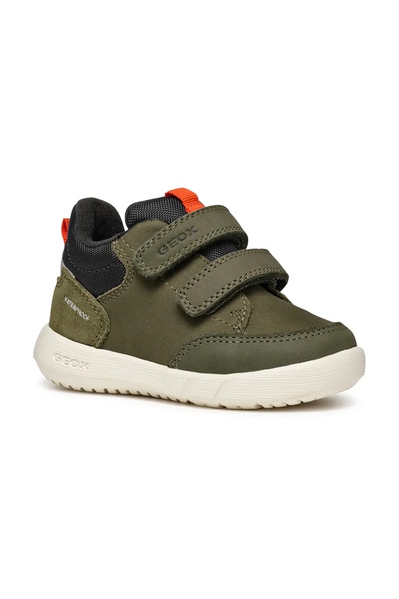 Geox półbuty dziecięce B365EA 032FU B HYROO WPF tekstylny zielony B365EA.032FU.20.23