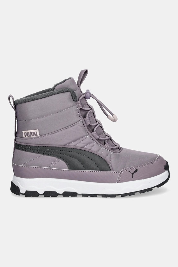 Παιδικές χειμερινές μπότες Puma Evolve Boot Jr 392644 μωβ AW25