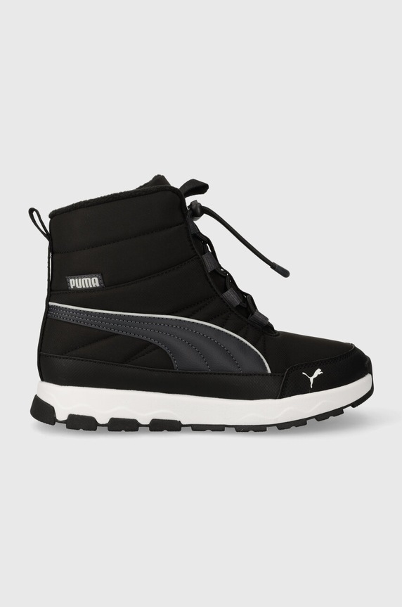 Puma buty zimowe dziecięce Evolve Boot Jr syntetyczny czarny 392644