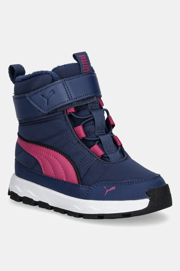 Dětské sněhule Puma Evolve Boot AC+ PS zateplené námořnická modř 392645
