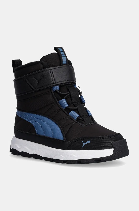 Detské snehule Puma Evolve Boot AC+ PS zateplené čierna 392645