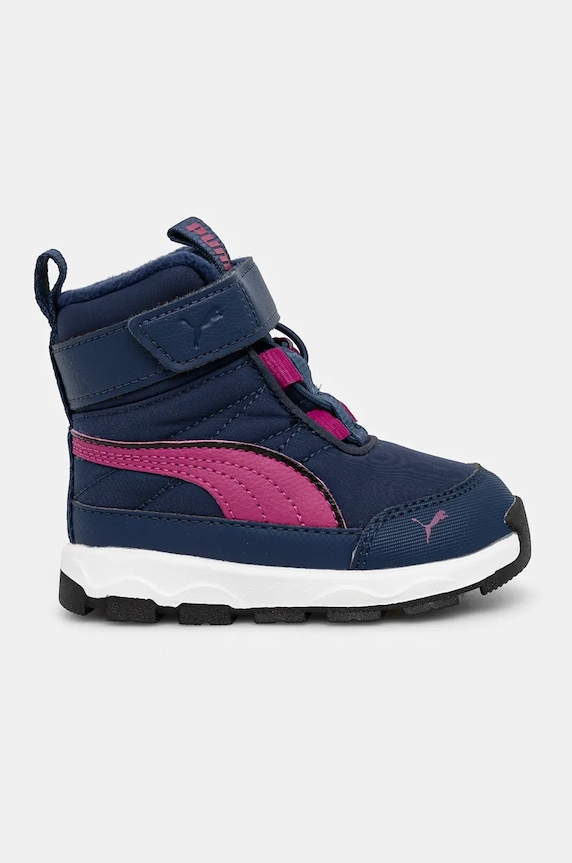 Puma buty zimowe dziecięce Evolve Boot AC+ Inf 392646 granatowy AW25