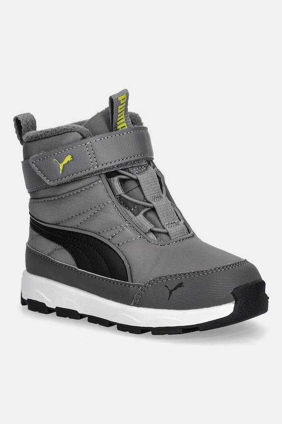 Παιδικές χειμερινές μπότες Puma Evolve Boot AC+ Inf μόνωση γκρί 392646