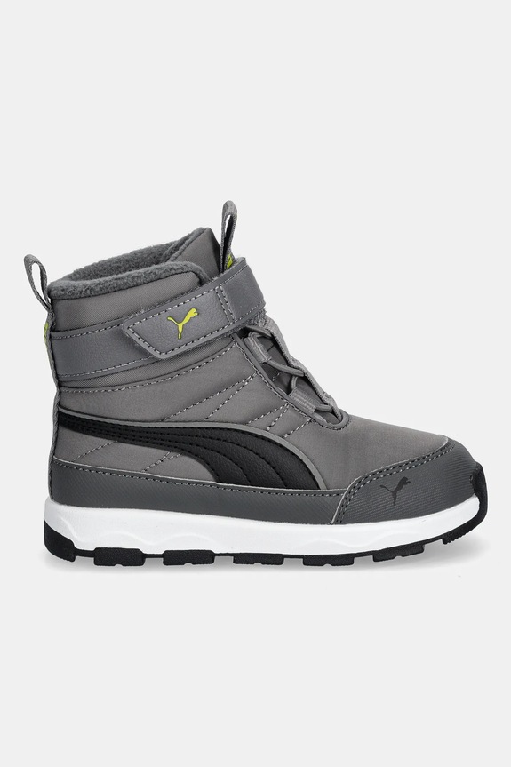 Παιδικές χειμερινές μπότες Puma Evolve Boot AC+ Inf 392646 γκρί AW25
