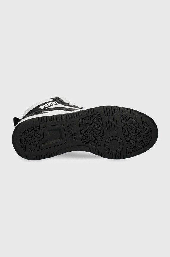 Dětské sneakers boty Puma Rebound V6 Mid Jr bílá 393831