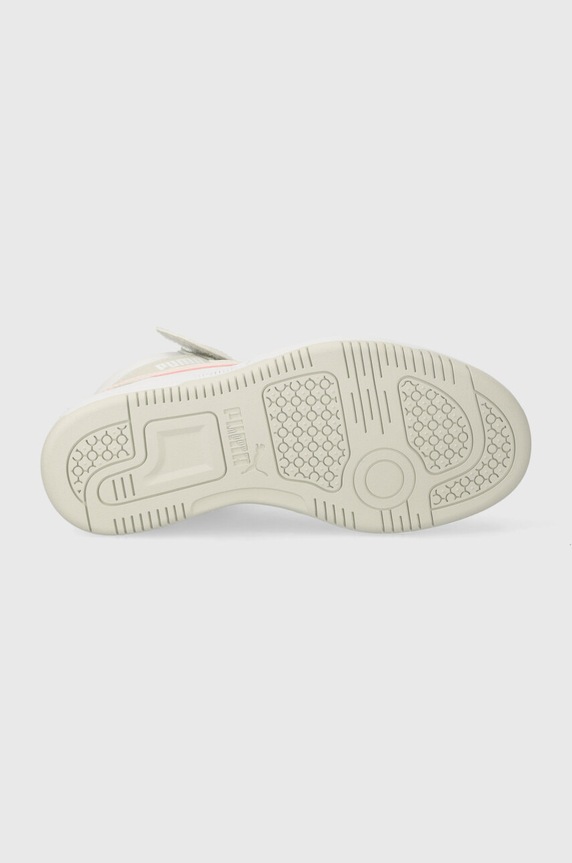 Detské tenisky Puma Rebound V6 Mid AC+ PS 393832 sivá
