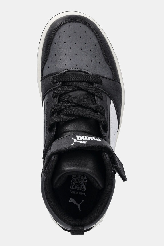 Detské tenisky Puma Rebound V6 Mid AC+ PS čierna 393832