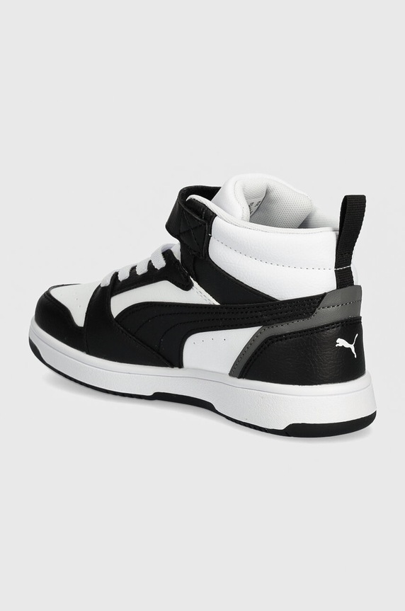 CHLAPEC Dětské sneakers boty Puma Rebound V6 Mid AC+ PS 393832 černá