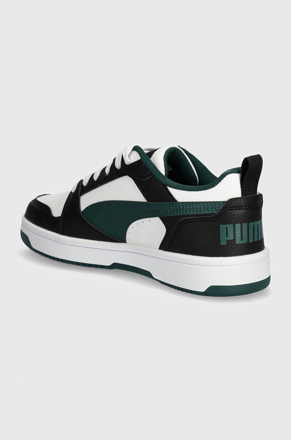 Chłopiec Puma sneakersy dziecięce Rebound V6 Lo Jr 393833 czarny