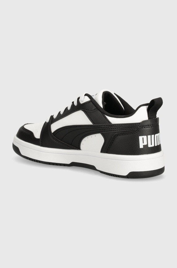 Chłopiec Puma sneakersy dziecięce Rebound V6 Lo Jr 393833 czarny