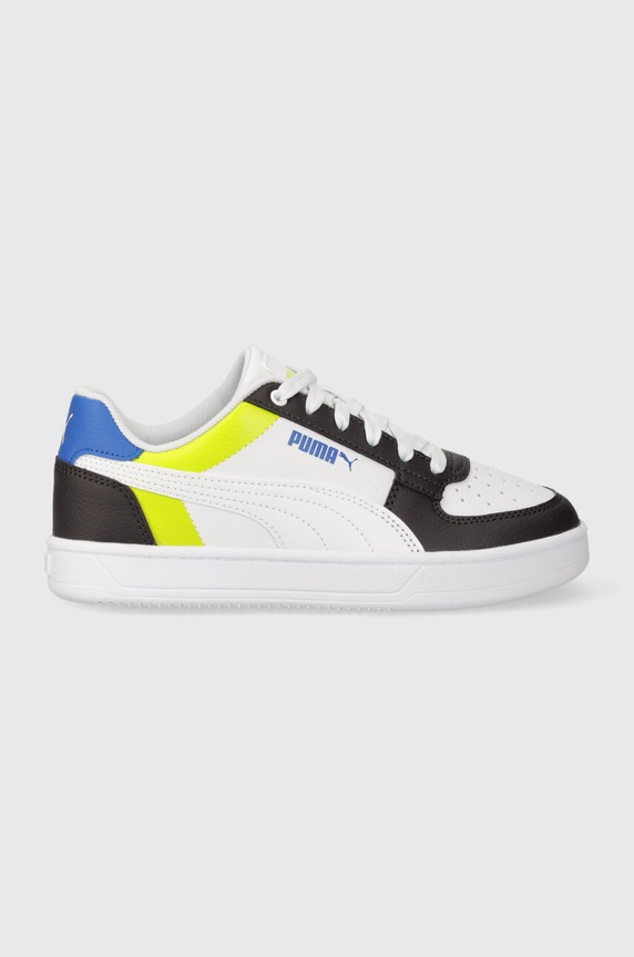 Puma sneakers pentru copii Caven 2.0 Block Jr Planet friendly alb 394461