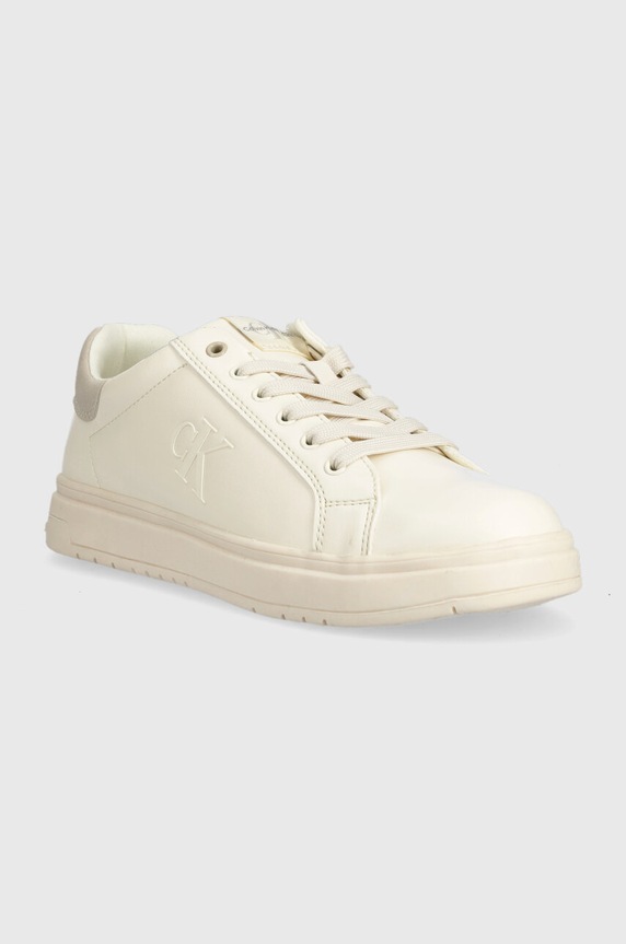 Calvin Klein Jeans sneakersy dziecięce V3A9.80657.35.39 beżowy AW23
