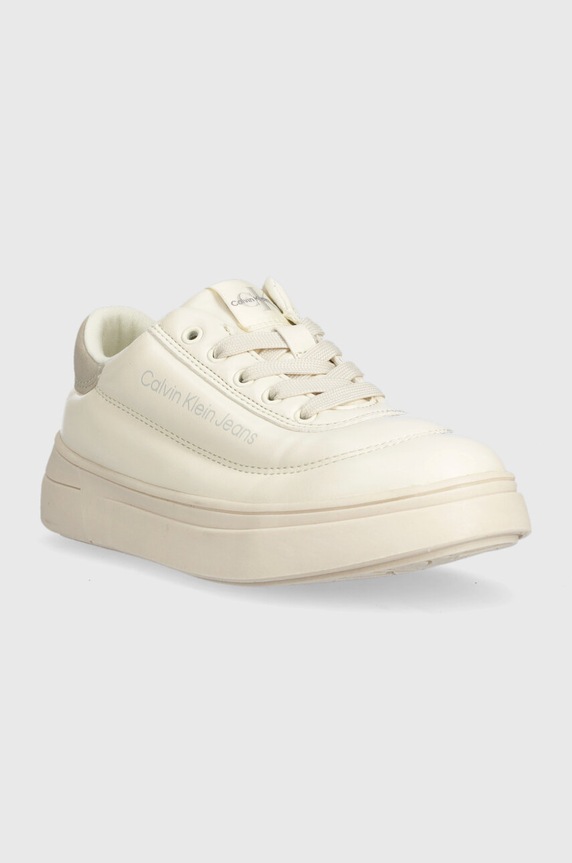 Calvin Klein Jeans gyerek sportcipő V3A9.80664.28.34 bézs AW23