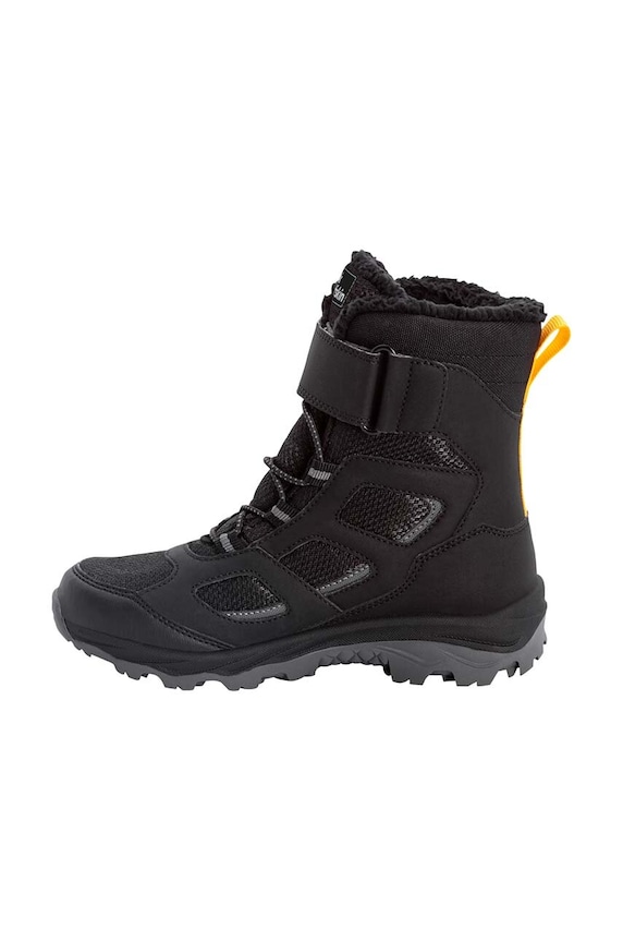 Παιδικές χειμερινές μπότες Jack Wolfskin VOJO WT TEXAPORE HIGH 4054011 μαύρο AW24