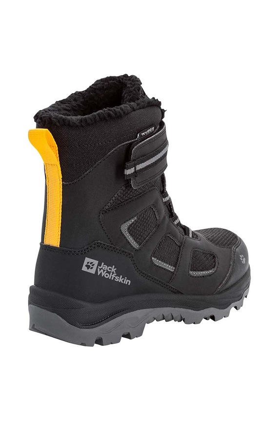 Παιδικές χειμερινές μπότες Jack Wolfskin VOJO WT TEXAPORE HIGH μαύρο 4054011